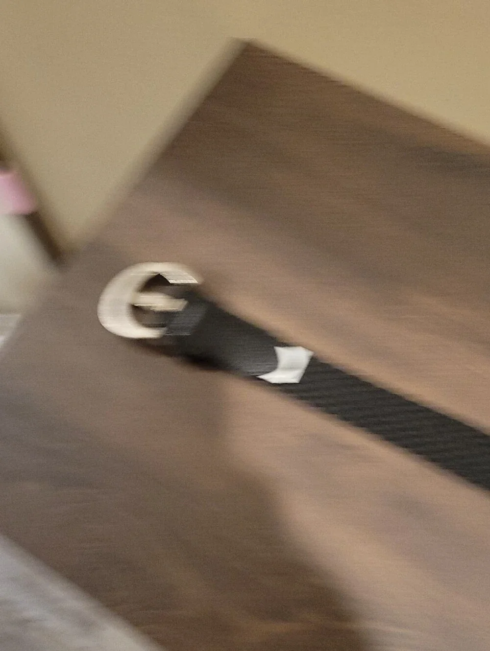 Women's Black Braided Belt with Silver Buckle